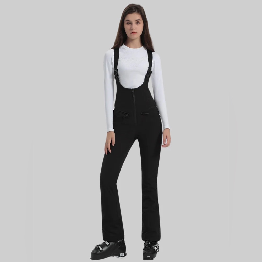 Gsou Snow Trendy Slim Fit Snow Bib Pants New W/Tags